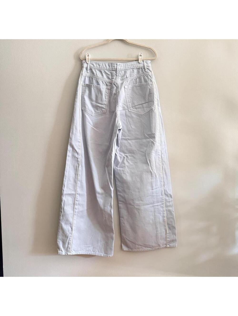 Mother Superior Denim The Pipe-Dream Sneak Jeans in Hit The Hay - Picture 9 of 12